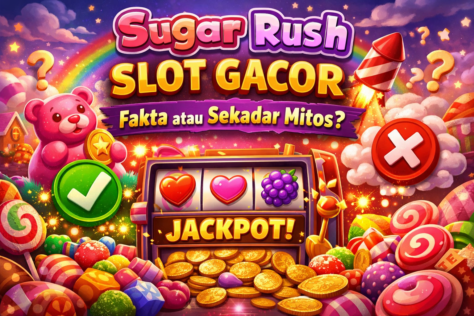Sugar Rush Slot Demo: Latihan Sebelum Main Asli