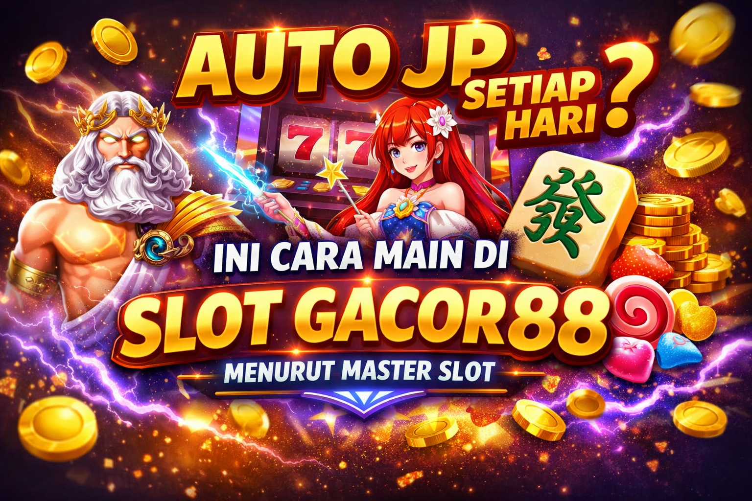 Auto JP Setiap Hari? Ini Cara Main di Slot Gacor88 Menurut Master Slot