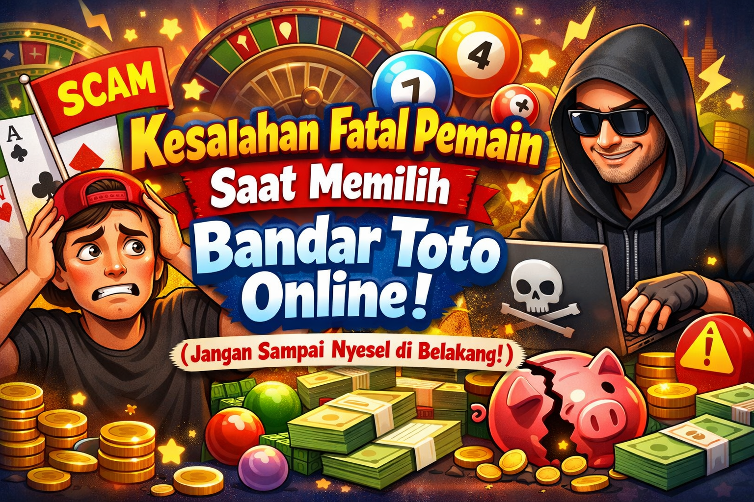 Kesalahan Fatal Pemain Saat Memilih Bandar Toto Online (Jangan Sampai Nyesel di Belakang!)