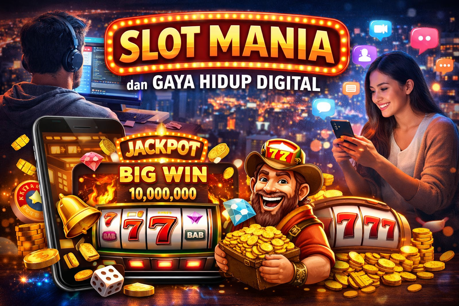Game Slot Online, Slot Mania, dan Pengaruhnya pada Gaya Hidup Digital