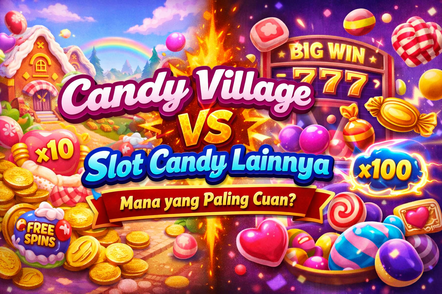 Perbandingan Slot Candy Village dengan Slot Bertema Candy Lainnya: Mana yang Paling Cuan?