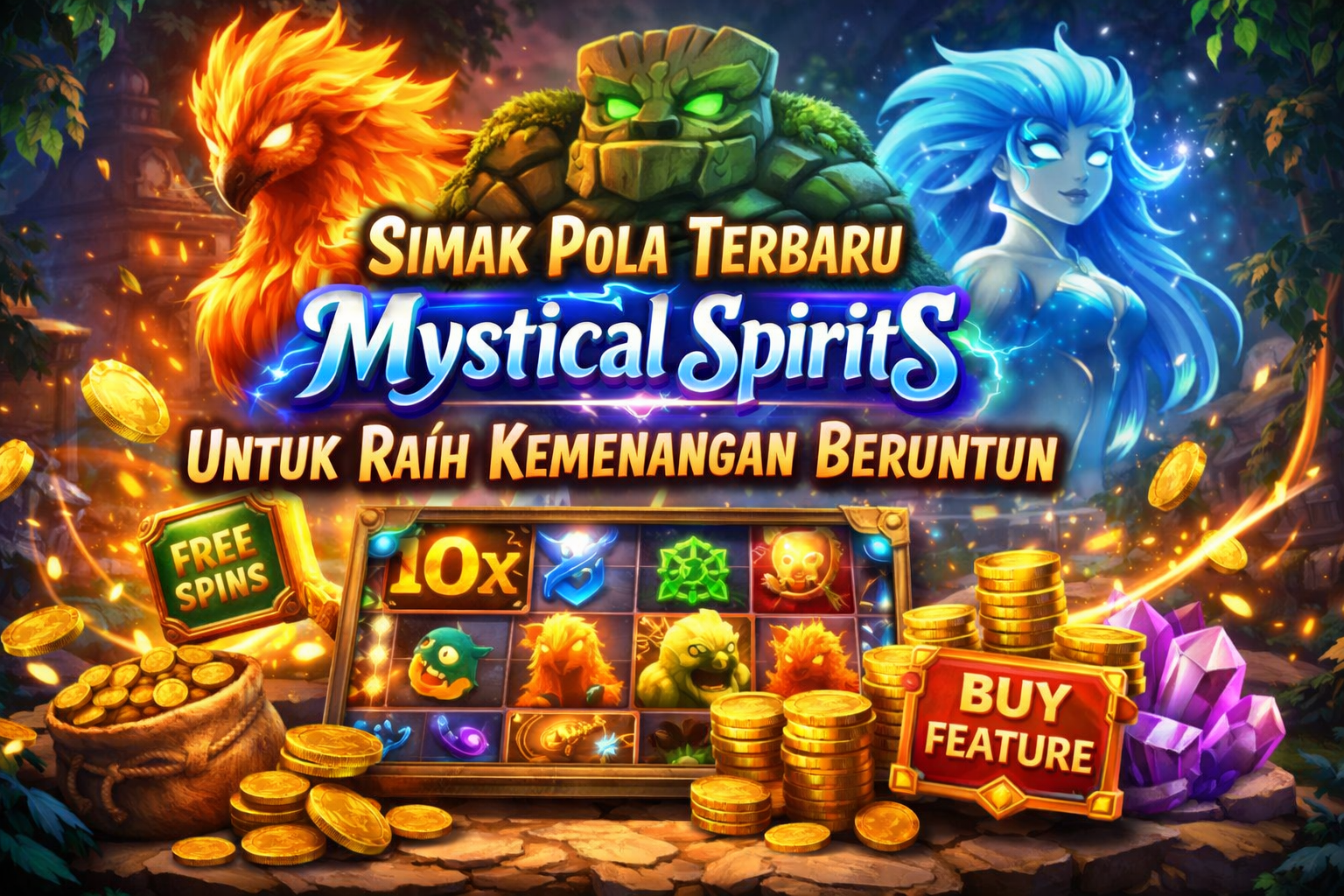 Simak Pola Terbaru Mystical Spirits untuk Raih Kemenangan Beruntun