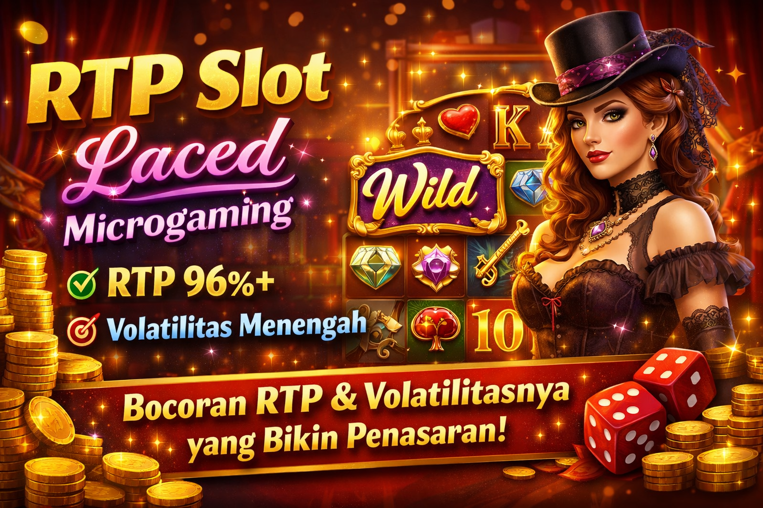 RTP Slot Laced Microgaming: Bocoran Persentase & Volatilitas yang Bikin Penasaran 🎰🔥